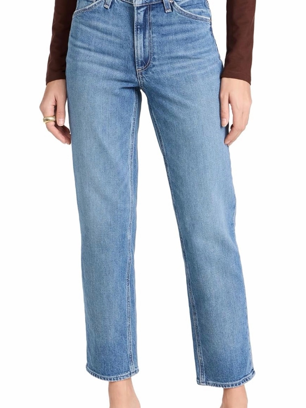 PAIGE Sarah straight Ankle Jeans
